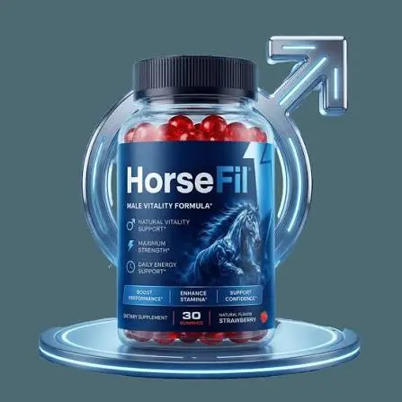 HorseFil men's vitality gummy bottles