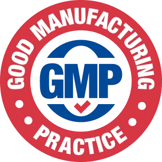 GMP manufacturing badge