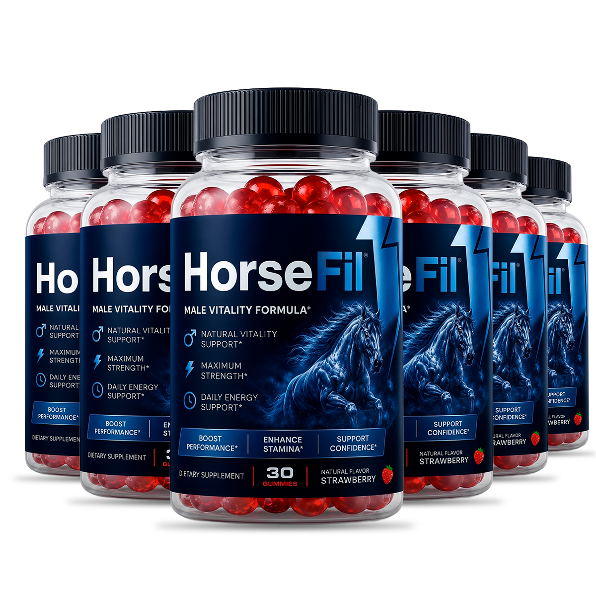 Six bottles of HorseFil